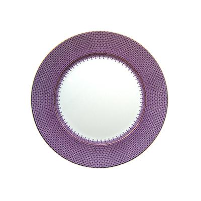 Plum Lace Service Plates