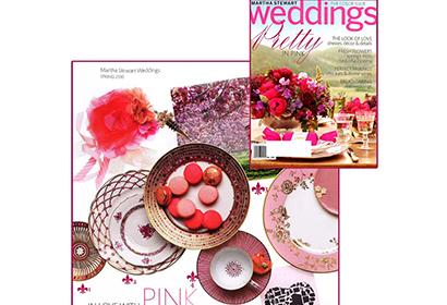 Martha Stewart Weddings: In Love with Pink