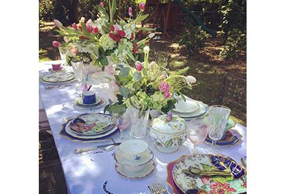 Fine China is Essential to the Menu